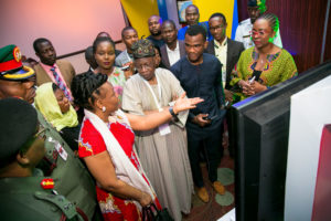 Nigeria's Minister of Information and Culture, Lai Mohammed at the Google event 