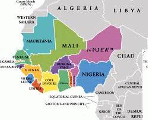 ECOWAS map