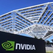 US and China flags clashing over Nvidia chip dominance